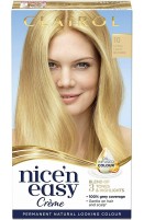 Clairol Nice'n Easy Crème, Natural Looking Oil Infused Permanent Hair Dye, 10 Extra Light Ash Blonde