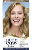 Clairol Nice'n Easy Crème, Natural Looking Oil Infused Permanent Hair Dye, 8A Medium Ash Blonde