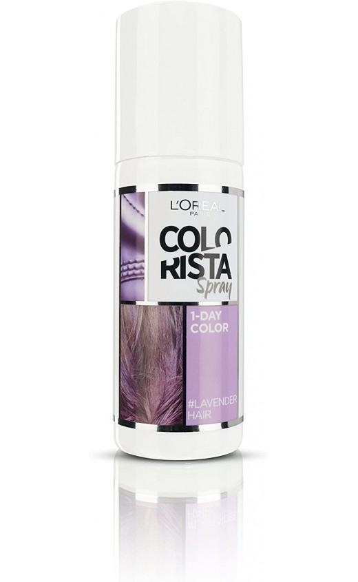 12X L'Oréal Colorista Hair Colour Spray Lavender 75ml.