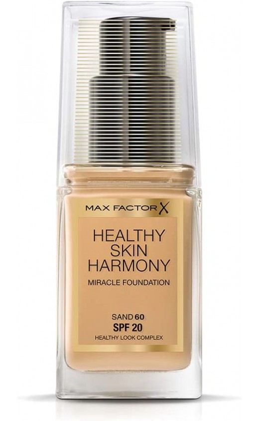 12x Max Factor Healthy Skin Harmony Miracle Foundation - 60 Sand