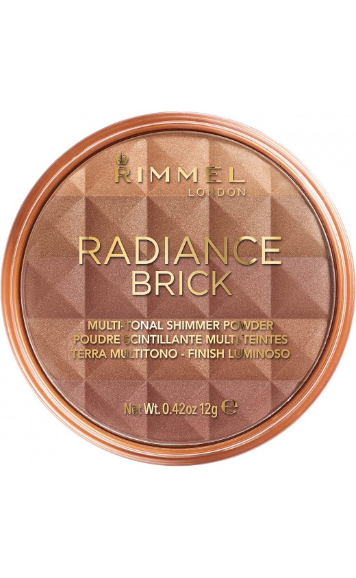 12x Rimmel Pressed Powder Radiance Brick  12g - 003 Dark 