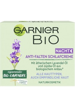 6 x Garnier Skincare Bio-Lavender Anti-wrinkle Sleeping Cream 50ml