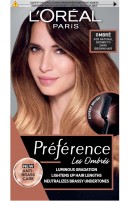 L'Oreal Paris Preference Les Ombre for natural brown to dark brown hair
