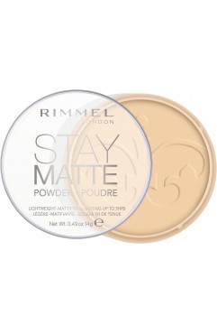 Rimmel Stay Matte Pressed Powder, Transparent, 14g - 004 Sandstorm
