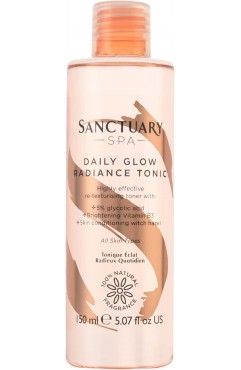 Sanctuary Spa Daily Glow Radiance Tonic Exfoliating Glycolic Toner, 150 ml 