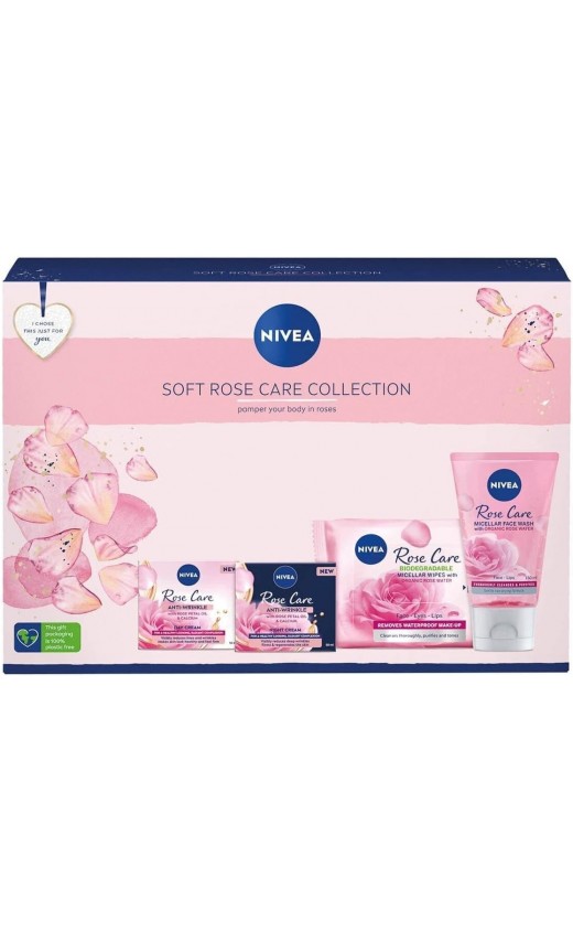 NIVEA Soft Rose Care Indulgence Gift Set