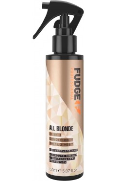 Fudge Professional All Blonde 10-in-1 Condition and Sheild Mist, 90 Percent Stronger Hair, Bond Repair Technology, 150 ml 