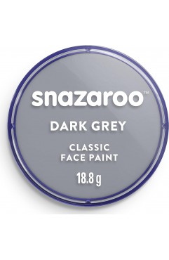 Snazaroo Classic Face Paint 18ml - Dark Grey