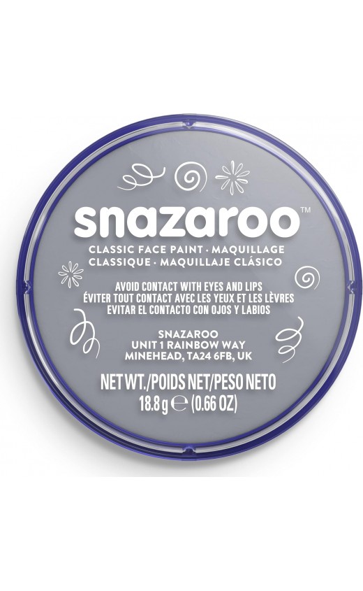 Snazaroo Classic Face Paint 18.8g - Dark Grey