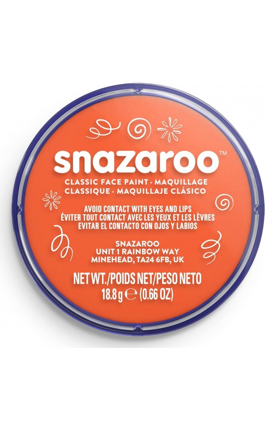 Snazaroo Classic Face Paint 18.8g - Orange