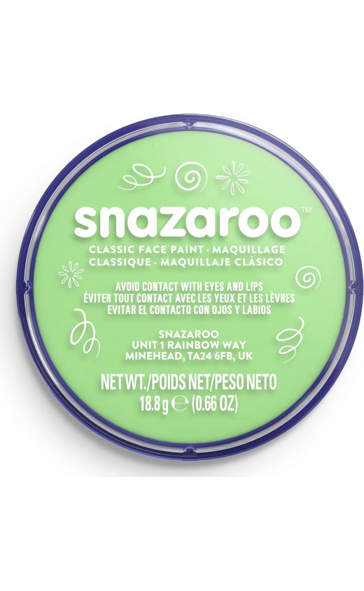 Snazaroo Classic Face Paint 18.8g - Pale Green